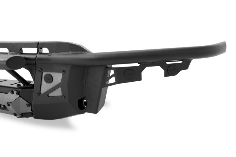 Ford F-150 Front Bumper - DV8 Offroad - Tube, Prerunner - Micro-texture black with gray skid plate accents - `21-`23